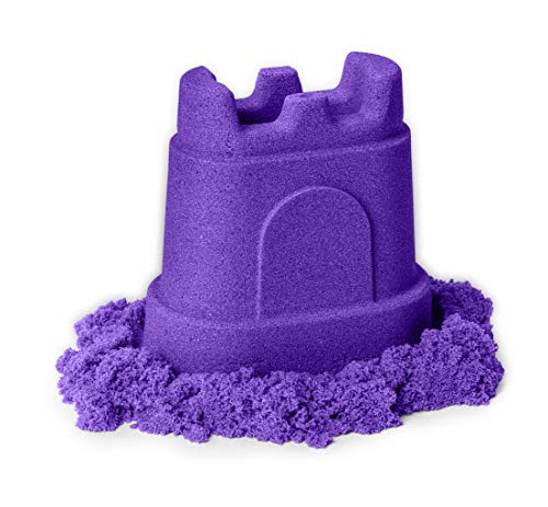 Kinetic Sand - Mini castillo con arena, color morado