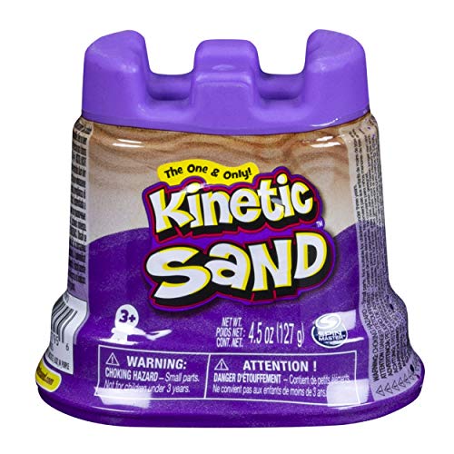 Kinetic Sand - Mini castillo con arena, color morado