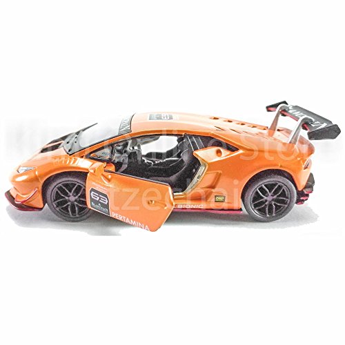 Kinsmart Die-Cast Car 1:36 Lamborghini Huracan LP620-2 Super Trofeo Car Orange Color Model Friction Toys with Box Collection