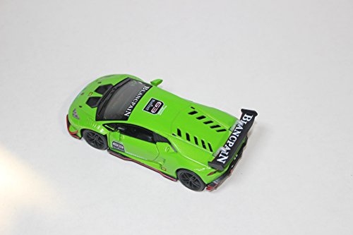 Kinsmart Lamborghini Huracan LP 620-2 Super Trofeo Car 1:36 Escala de Retroceso Acción Color Verde Metalizado