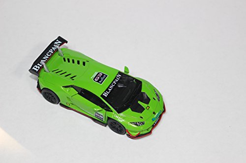 Kinsmart Lamborghini Huracan LP 620-2 Super Trofeo Car 1:36 Escala de Retroceso Acción Color Verde Metalizado