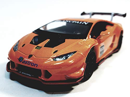 Kinsmart Supercar italiano mandarina naranja Huracan LP 620-2 Super Trofeo 1/36 escala diecast coche