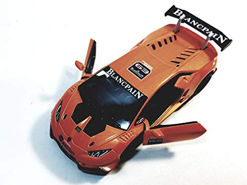 Kinsmart Supercar italiano mandarina naranja Huracan LP 620-2 Super Trofeo 1/36 escala diecast coche