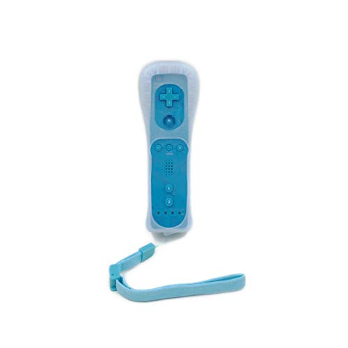 KINTRADE - Mando inalámbrico con funda de silicona para mando a distancia Wii para Wii Game Remote Controller Joystick sin Motion Plus