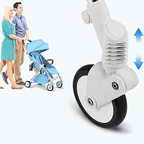 KKCD-Cochecito De Bebésilla De Paseo Kid Pram | Cochecito De Bebé Plegable Con Freno Seguro, Respaldo Ajustable, Que Incluye Reposapiés, Ruedas Giratorias De 360 ​​grados, Para Edades De 0 A 5 Años Si