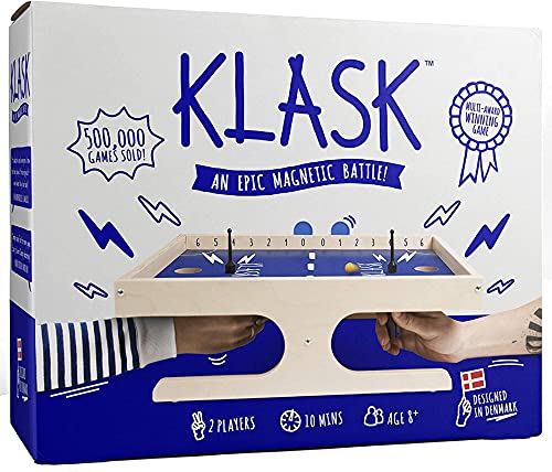 Klask: Spieler: 2, Dauer: ca. 10 Minuten