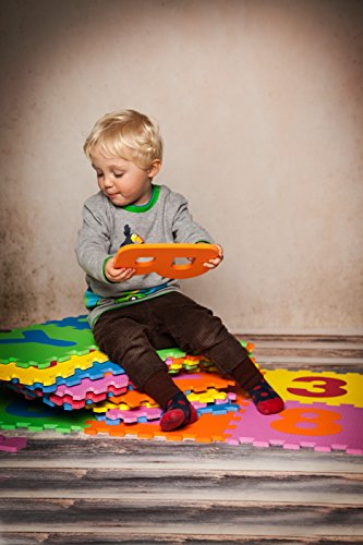 Knorrtoys 21004 – Puzzle Matte, 86 Piezas, Alfombra de Espuma Multicolor.