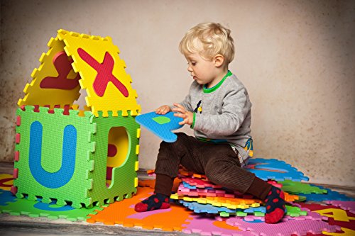 Knorrtoys 21004 – Puzzle Matte, 86 Piezas, Alfombra de Espuma Multicolor.