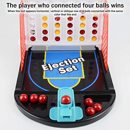 KUNMEI Juego de Baloncesto en Miniatura de Mesa, Juego de Disparar con Los Dedos de Escritorio, Máquina de Tiro de Baloncesto con Los Dedos, Juego de Mesa de Escritorio para Niños y Adultos