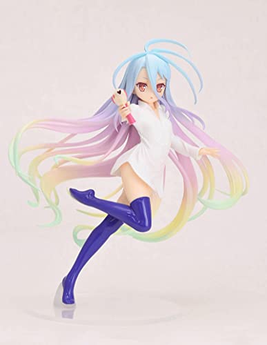 Kurrma Figura de Anime Niña Bonita NO Game NO Life/Shiro/Sniper Ver. Figura de acción Modelo de Personaje de Anime/Estatua Material de PVC Anime coleccionables/decoración 16 cm / 6,3 Pulgadas