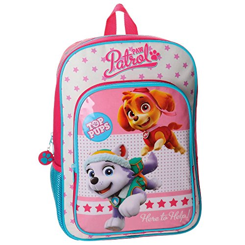 La Patrulla Canina 48723A1 Top Pups Mochila Escolar, 38 cm, 11.29 Litros, Rosa