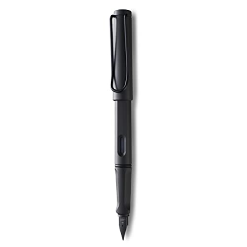 Lamy 17-LH Safari Fountain - Pluma estilográfica, para zurdos, color Umbra