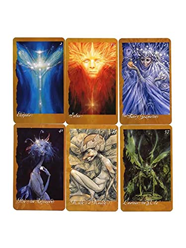 Las faeries 'Oracle Tarjetas,The Faeries' Oracle Cards,Style D,Tarot Deck