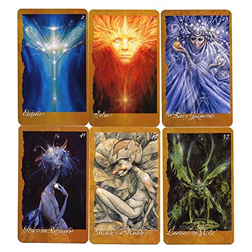 Las faeries 'Oracle Tarjetas,The Faeries' Oracle Cards,Style D,Tarot Deck