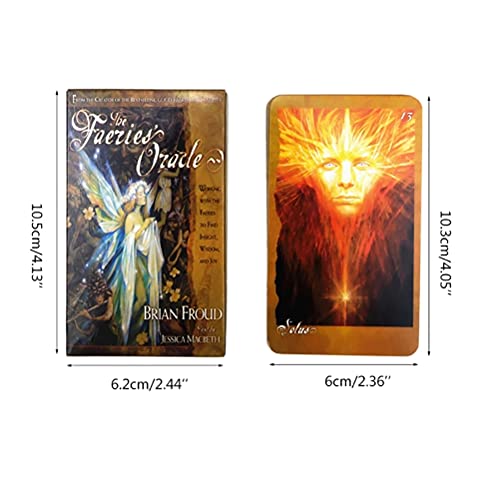 Las faeries 'Oracle Tarjetas,The Faeries' Oracle Cards,Style D,Tarot Deck