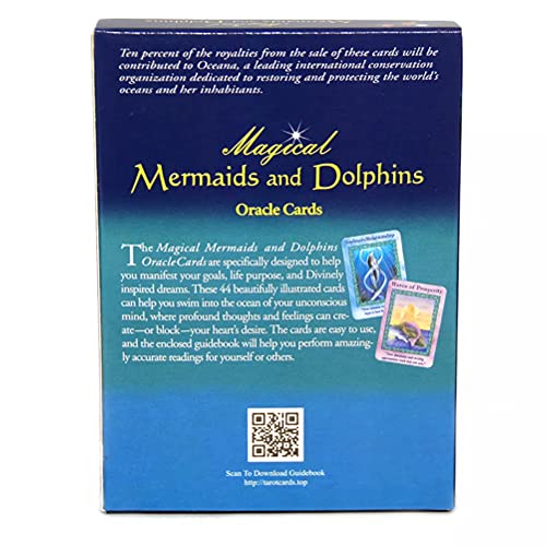 Las mágicas Sirenas y Delfines Oracle Tarjetas Tarot Card DIVEMINA DE Entretenimiento DE Tabla DE Tabla DE Tabla DE Tabla DE Tabla DE Tabla DE Familia Familia DE DIRECCIÓN Tarjetas de Juego