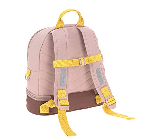 LÄSSIG Adventure Mochila infantil para jardín de infancia con correa para el pecho a partir de 3 años, 27 cm, 4,5 L, Tipi rosa