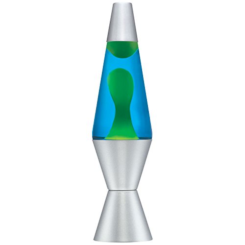 Lava Lite lámpara de lava 0,59 l, – Color blanco/azul/plata