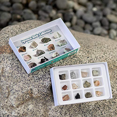 Learning Resources- Colección de Rocas ígneas, Color (EI-5205)