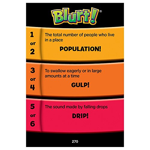 Learning Resources- Juego de Desarrollo de Vocabulario Blurt (EI-2937)