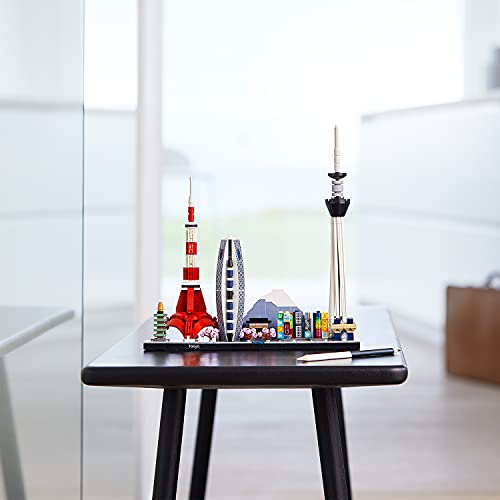 LEGO  21051 Architecture Skyline Collection Tokio, Set De Construcción, Modelo De Coleccionista+ 21028 Architecture Skyline Collection Ciudad De Nueva York Set De Construcción Modelo De Colección