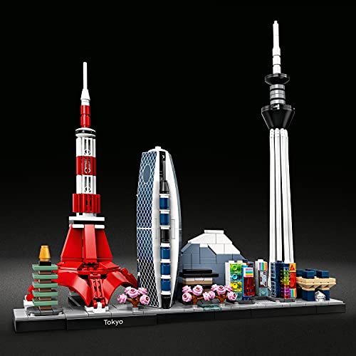 LEGO  21051 Architecture Skyline Collection Tokio, Set De Construcción, Modelo De Coleccionista+ 21028 Architecture Skyline Collection Ciudad De Nueva York Set De Construcción Modelo De Colección