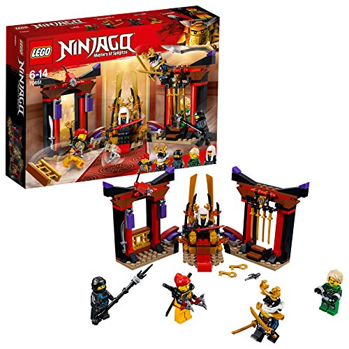 Lego 70651 Ninjago Duelo en la Sala del Trono