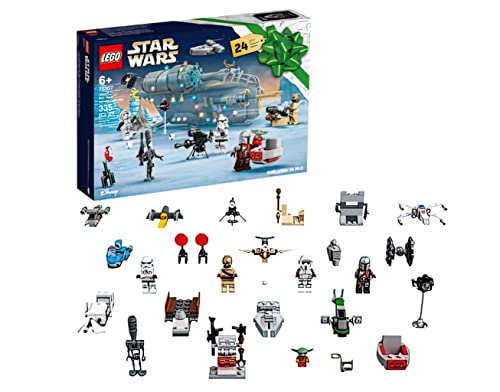 Lego Adviento 2021 Star Wars 75307 & Harry Potter 76390 - Juego de kit de construcción