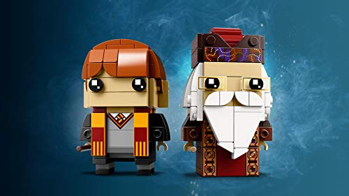 Lego Brickheadz 41621 Set De Construcción Ron Weasley Y Albus Dumbledore, Multicolor