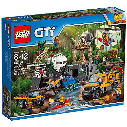 LEGO City Jungla de Investigación Station 60161 (813 Piezas)