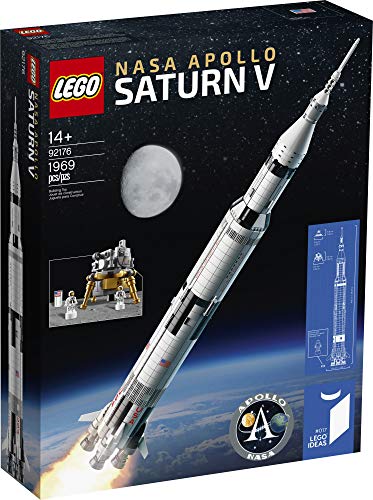 LEGO Ideas Nasa Apollo Saturn V 21309 - Kit de construcción (1969 piezas)