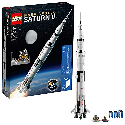 LEGO Ideas Nasa Apollo Saturn V 21309 - Kit de construcción (1969 piezas)