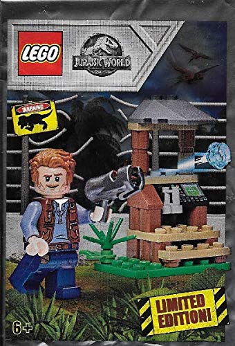 LEGO Jurassic World - Edición limitada - Paquete de papel de aluminio Owen