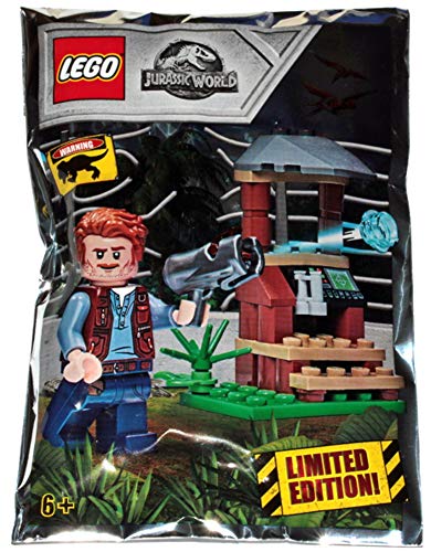 LEGO Jurassic World - Edición limitada - Paquete de papel de aluminio Owen