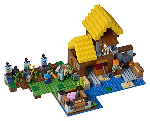 LEGO Minecraft The Farm Cottage 21144 Building Kit (549 Piece)