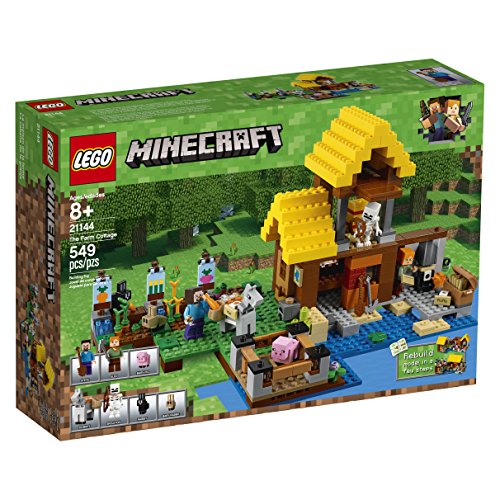 LEGO Minecraft The Farm Cottage 21144 Building Kit (549 Piece)