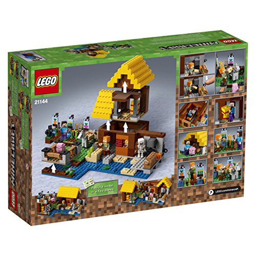 LEGO Minecraft The Farm Cottage 21144 Building Kit (549 Piece)