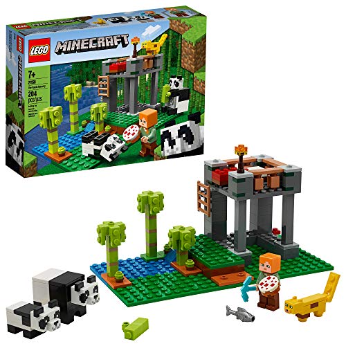 LEGO Minecraft The Panda Nursery 204 Piece Building Kit