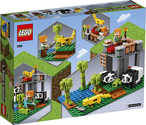 LEGO Minecraft The Panda Nursery 204 Piece Building Kit