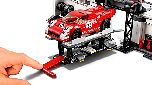 LEGO Speed Champion - Playset Puesto de reparación Porsche, Multicolor (75876)