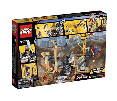 LEGO Super Heroes 76037 Rhino and Sandman Super Villain Team-Up Building Kit by LEGO