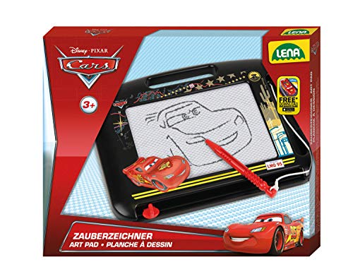 Lena 65688, Disney 's Cars, tablero de dibujo, Multicolor