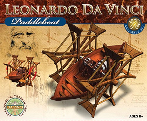 Leonardo da Vinci - Juego de construcción de barco de pala