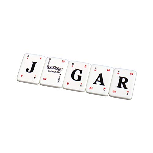 LEX-GO Juego de Mesa de Letras y Palabras - un Juego Rápido para Casa o Viajes