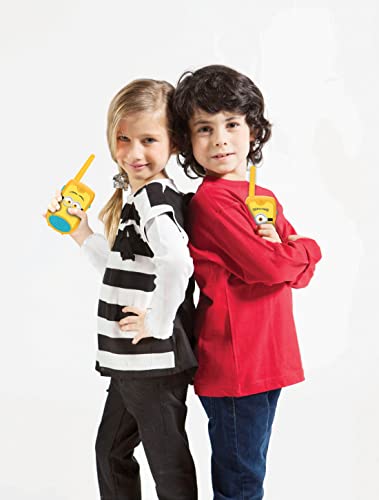 Lexibook Despicable Me Walkie-talkies, Pinza para Colgar del cinturón, batería, TW12DES