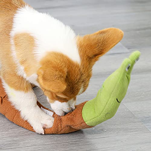 Libartly Caracol Mascota Juguete De Peluche Suministros Educativos Entrenamiento De Dientes Molares Aliviar El Aburrimiento Juguetes para Perros Durables Y Lavables A Máquina - Verde