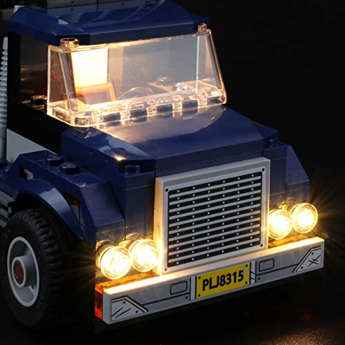 LIGHTAILING Conjunto de Luces (Jurassic World Transporte del T. Rex) Modelo de Construcción de Bloques - Kit de luz LED Compatible con Lego 75933(NO Incluido en el Modelo)