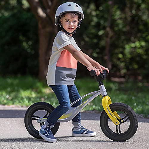 LIONELO Bart Bicicleta sin Pedales de 2 años hasta 30kg, Cuadro de magnesio, al Estilo Deportivo, Ruedas 12", Altura de Manillar y sillín Regulable, Muy Robusta y Ligera (Azul, Bart Tour)