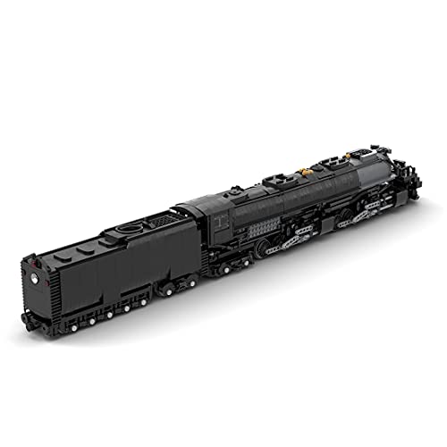 Loads Juego de tren teledirigido con 3200 piezas de tecnología de control remoto eléctrico Union Pacific 4014 Big Boy Tren con motores, compatible con Lego Technik, MOC-19554