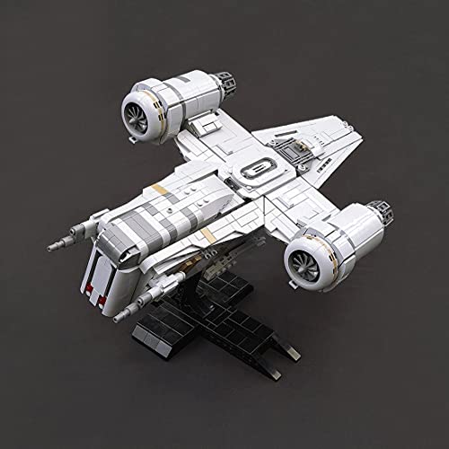 Loads Modelo de nave espacial, 1436 piezas, técnica, compatible con Lego Star Wars Razor Crest